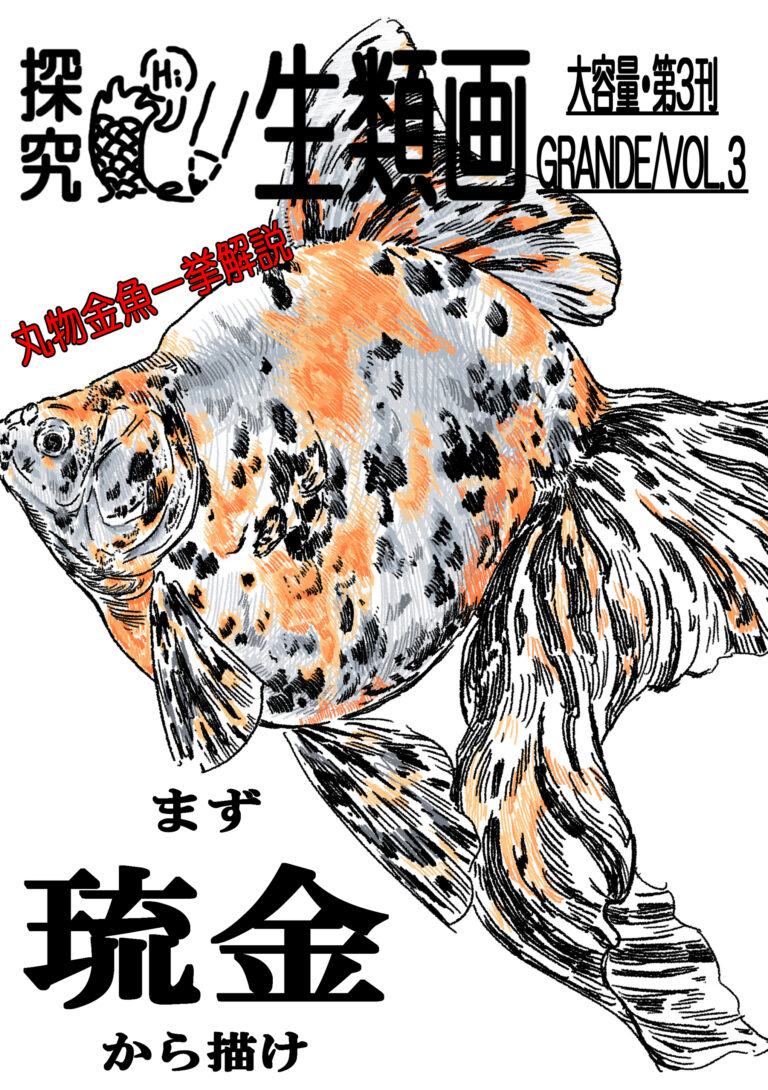 同人誌「探究・生類画」の第3刊（大容量112p収録）をリリースいたしました．